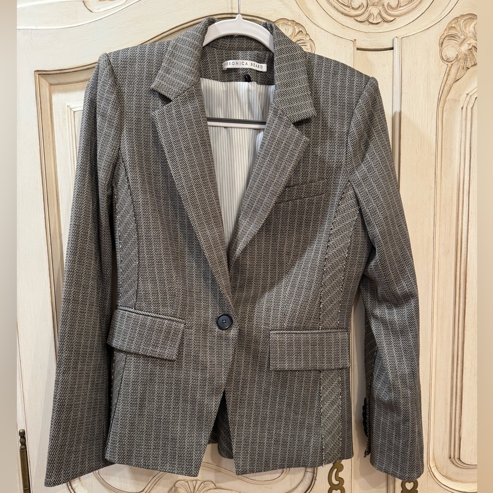 Veronica Beard Herringbone Blazer. Rare and NWOT